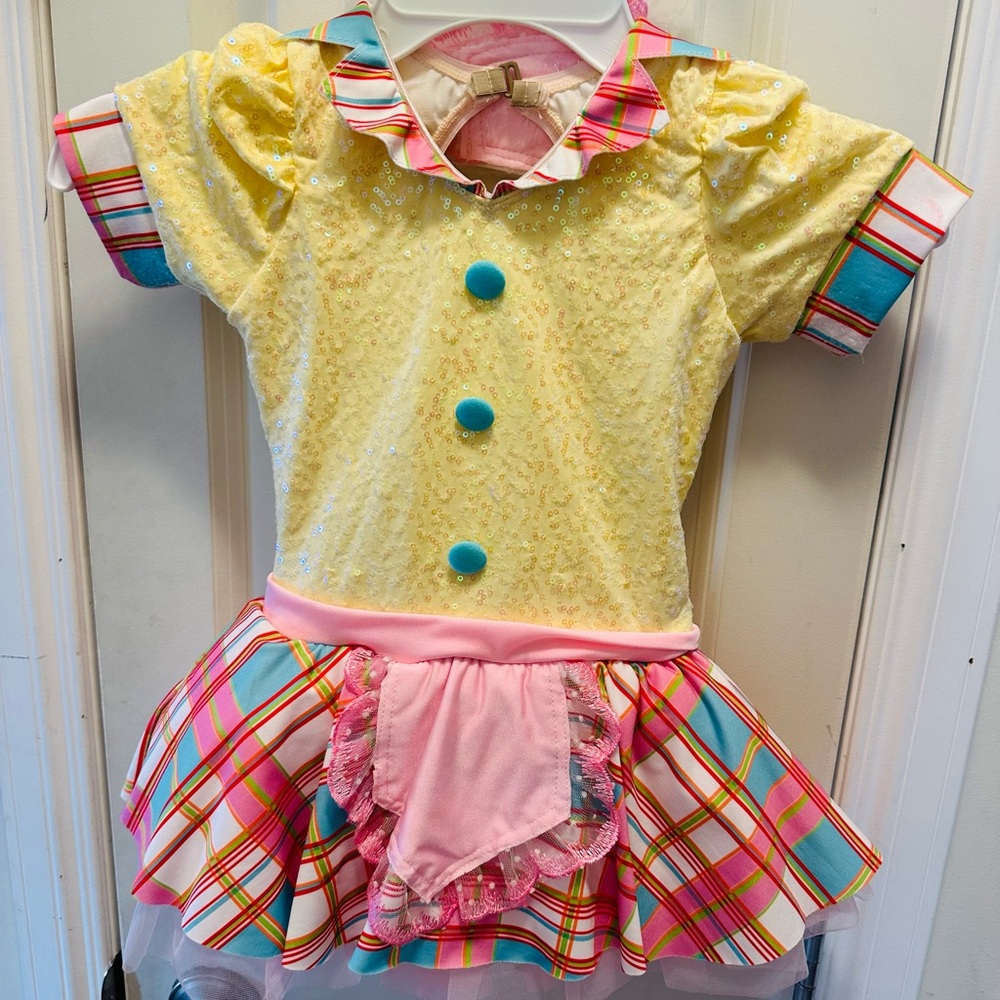 Colorful Kids Dance Costume